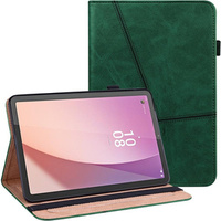 Tok Lenovo Tab M9, Classic, tolltartóval, zöld