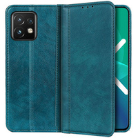 Telefontok a Motorola Edge 40 Pro 5G, Wallet Litchi Leather, zöld