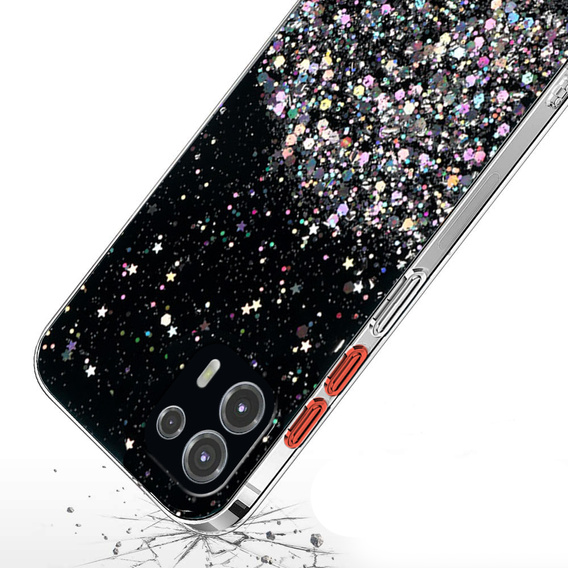 Telefontok a Motorola Edge 20 Lite, Glittery, fekete
