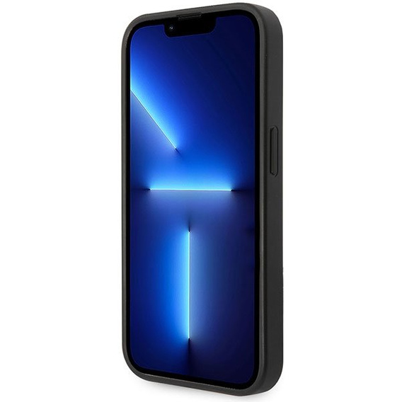 GUESS Telefontok a iPhone 15 Pro Max, 4G Big Metal Logo, szürke