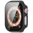 2w1 Etui + Szkło Hartowane do Apple Watch 7/8 41MM, Czarne