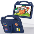 Gyermek tok iPad mini 7.9" 2019/2015/2014/2013/2012 (5/4/3/2/1 gen.), Cute Patterns, állvánnyal, sötétkék