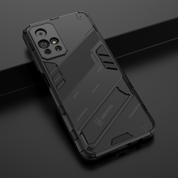 Tok Xiaomi Poco M4 Pro 5G / Note 11S 5G, Military kickstand, kék