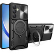 Páncélozott tok Samsung Galaxy A54 5G, CamShield Slide, fekete