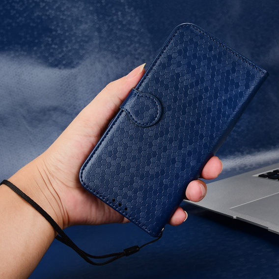 Flap tok OnePlus Nord 5, Wallet Rhombus, kék
