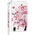 Pattintható tok a Xiaomi Redmi 13C / Poco C65, Wallet, Cat & Tree