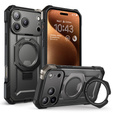 Supcase tok iPhone 17 Pro Max készülékhez, Unicorn Beetle Grip Mag, Fekete