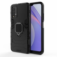 Telefontok a Xiaomi Redmi 9T / Poco M3, Kickstand Ring, fekete