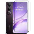 3D edzett üveg Vivo V50 Lite 4G / 5G készülékhez, fekete keret