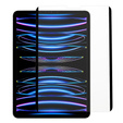 PVC papírérzetű védőfólia iPad Air 10.9" 2022/2020 (5/4 gen.) / Pro 11" 2022/2021/2020/2018 (4/3/2/1 gen.) készülékhez, átlátszó