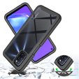 Tok OPPO A52/A72/A92 készülékhez, Shockproof, fóliával, kék