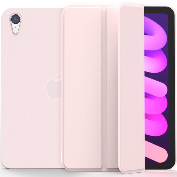 Tok iPad mini 8.3" 2021 (6 gen.) / iPad mini 8.3" 2024 (7 gen.), Smartcase, rózsaszín