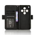 Pattintható tok a Oppo Find X8 Pro, Card Slot, fekete