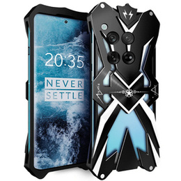 Páncélozott tok OnePlus 12 5G, Aluminum Alloy, fekete