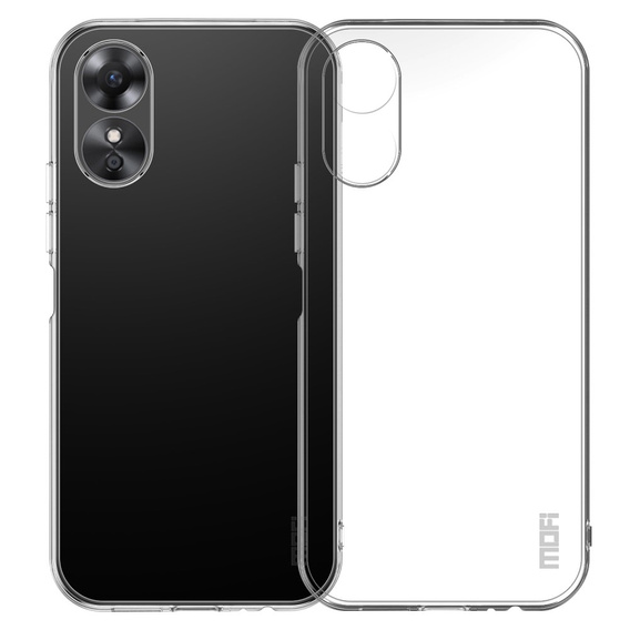 MOFI tok az Oppo A17, vékony, átlátszó