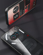 Tok Nothing Phone 2a, Fusion Hybrid, kameravédelemmel, átlátszó / fekete