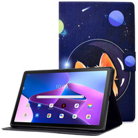 Telefontok a Lenovo Tab M10 Plus 10.6 Gen 3 125F/128F, Stand Case Card Slot, astronaut dog