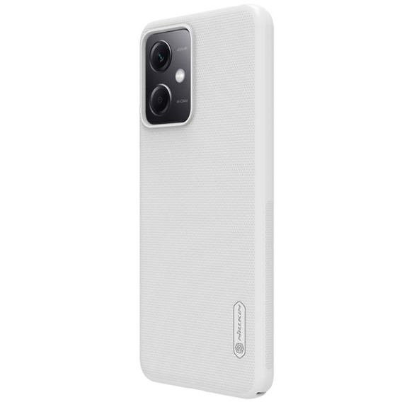NILLKIN tok Xiaomi Redmi Note 12 5G / POCO X5 5G, Super Frosted Shield Case, fehér