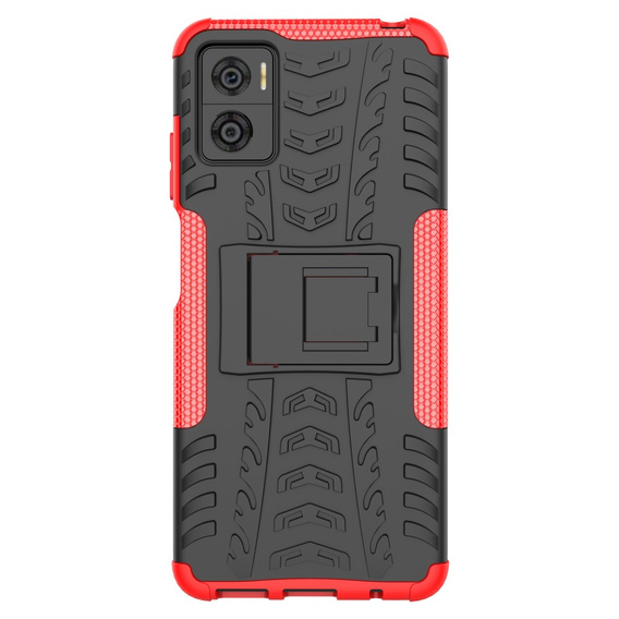 Telefontok a Motorola Moto E22 / E22i, Tire Armor, fekete / piros