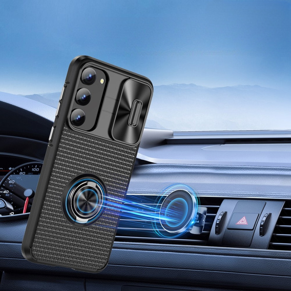 Telefontok a Samsung Galaxy S23, Camera Slide Ring, fekete