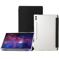 Tok Samsung Galaxy Tab S9 Ultra, Smartcase Hybrid, tolltartó résszel, fekete