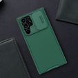 Tok Samsung Galaxy S23 Ultra, páncélozott Nillkin, CamShield Pro, zöld