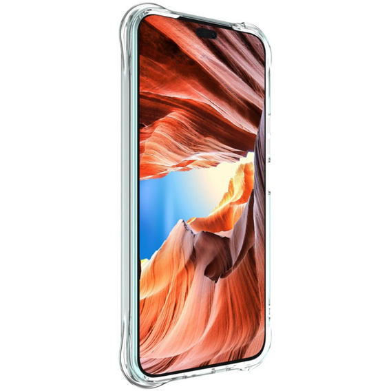 IMAK Telefontok a Honor 200 Lite, Stripe Dropproof, átlátszó