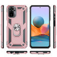 Páncélozott telefontok a Xiaomi Redmi Note 10/10S, Nox Case Ring, rózsaszín rose gold
