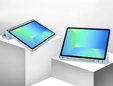 Tok Samsung Galaxy Tab S10 FE+ Plus, Smartcase tolltartóval, kék