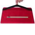 Telefontok a Lenovo Tab M9, Wallet Pen Slot, piros