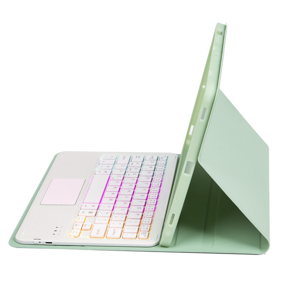 Tok + billentyűzet Samsung Galaxy Tab A9+, with touchpad, fekete