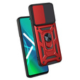 Telefontok a Oppo Reno 6 5G, CamShield Slide, piros