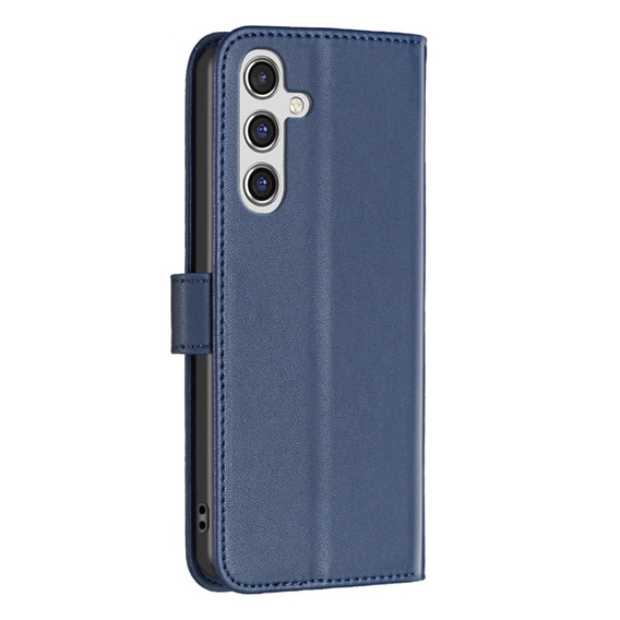 Pattintható tok a Samsung Galaxy A35 5G, BINFEN Wallet, kék