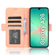 Pattintható tok a Samsung Galaxy A26, Card Slot, rózsaszín
