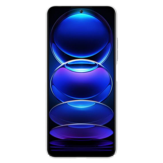NILLKIN tok Xiaomi Redmi Note 12 5G / POCO X5 5G, Super Frosted Shield Case, fehér