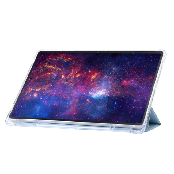 Tok Samsung Galaxy Tab S9 Ultra, Smartcase Hybrid, tolltartó résszel, kék