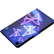 Telefontok a Samsung Galaxy Tab A7 10.4 2020 T500 T505, butterflies, lila