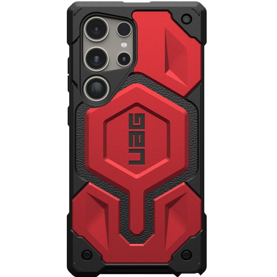 Urban Armor Gear Telefontok a Galaxy S24 Ultra , Monarch Pro MagSafe, fekete