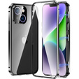 Tok iPhone 13, Magnetic Dual Glass, fekete