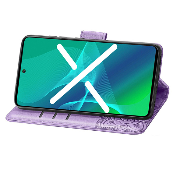 Pattintható tok a Oppo Reno8 T, Butterfly, lila
