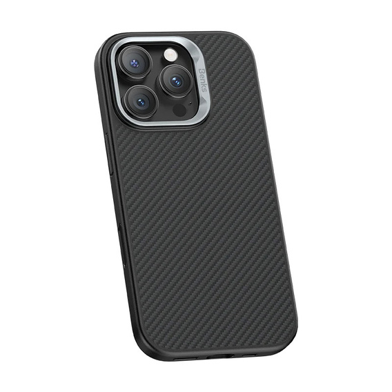 BENKS Kevlar Armor PRO szénszálas 600D D065 tok MagSafe iPhone 16 Pro számára