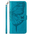 Pattintható tok a Samsung Galaxy Z Fold6 5G, Butterfly, kék