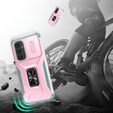 Páncélozott tok Samsung Galaxy A54 5G, páncélozott Slide Ring, rózsaszín