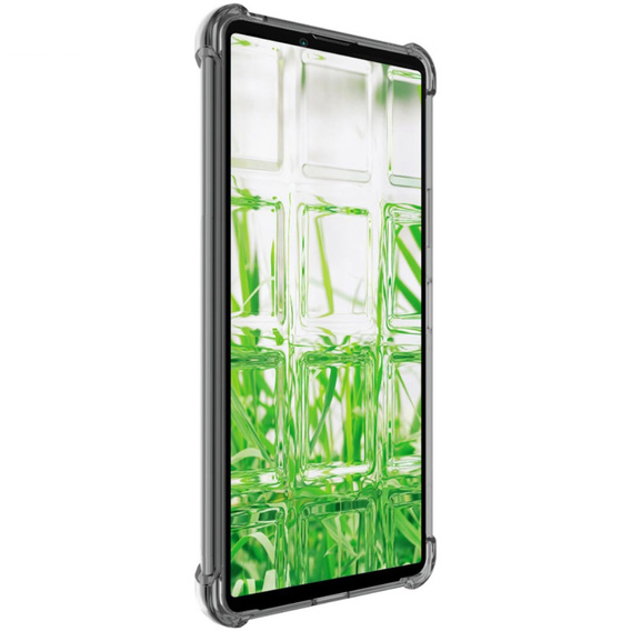 IMAK Telefontok a Sony Xperia 10 VI, Dropproof, átlátszó / fekete