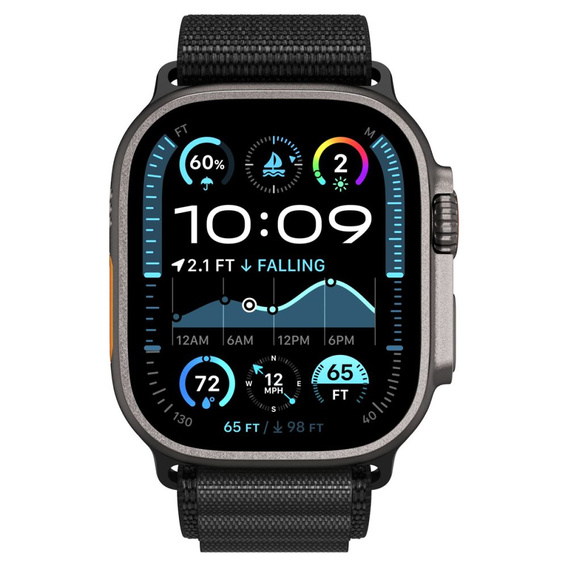 Spigen WBF1 szíj Apple Watch 8/9/10/11/SE/Ultra 1/2 (44/45/46/49 mm) készülékekhez