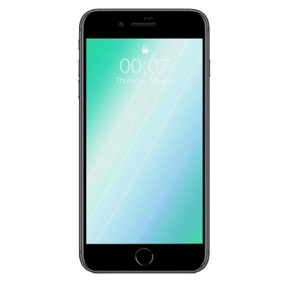 2x edzett üveg a iPhone 7 Plus/8 Plus, ERBORD 3D teljes képernyő