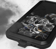 Love Mei Telefontok a Samsung Galaxy S21 FE, armored with glass, fekete