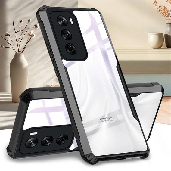 Telefontok a Oppo Reno 12 Pro, AntiDrop Hybrid, fekete