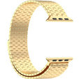 Acél karperec Apple Watch 1/2/3/4/4/5/6/7/8/SE/ULTRA 42/44/45/45/49 MM - arany