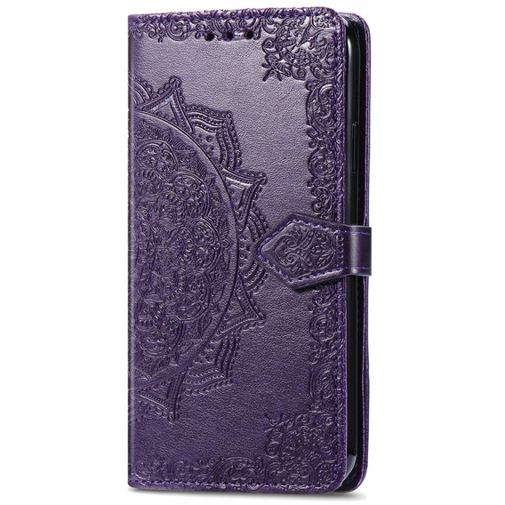 Pattintható tok a Oppo A98 5G, Mandala, lila